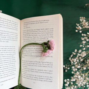 Handmade Crochet Lily of the Valley Bookmarks