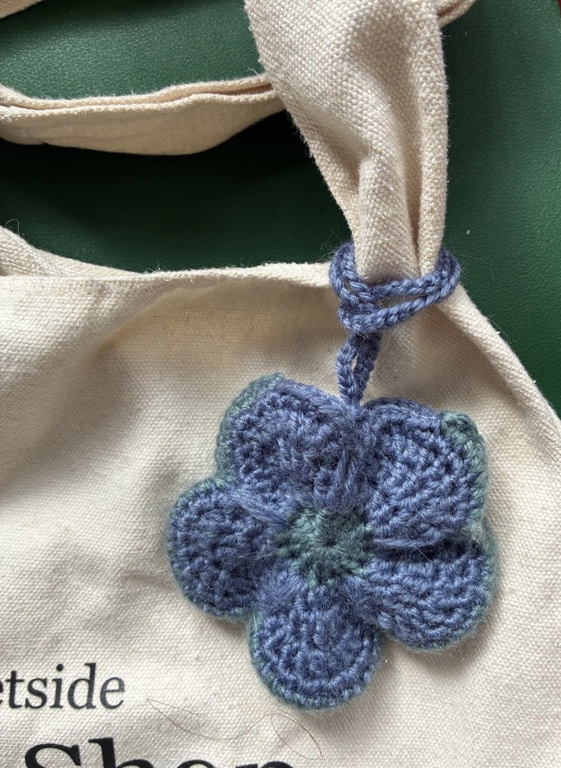 Bag Charm Flower Pouch - Image 6