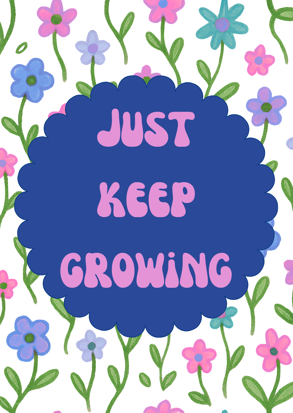 Just Keep Growing Print - Image 3