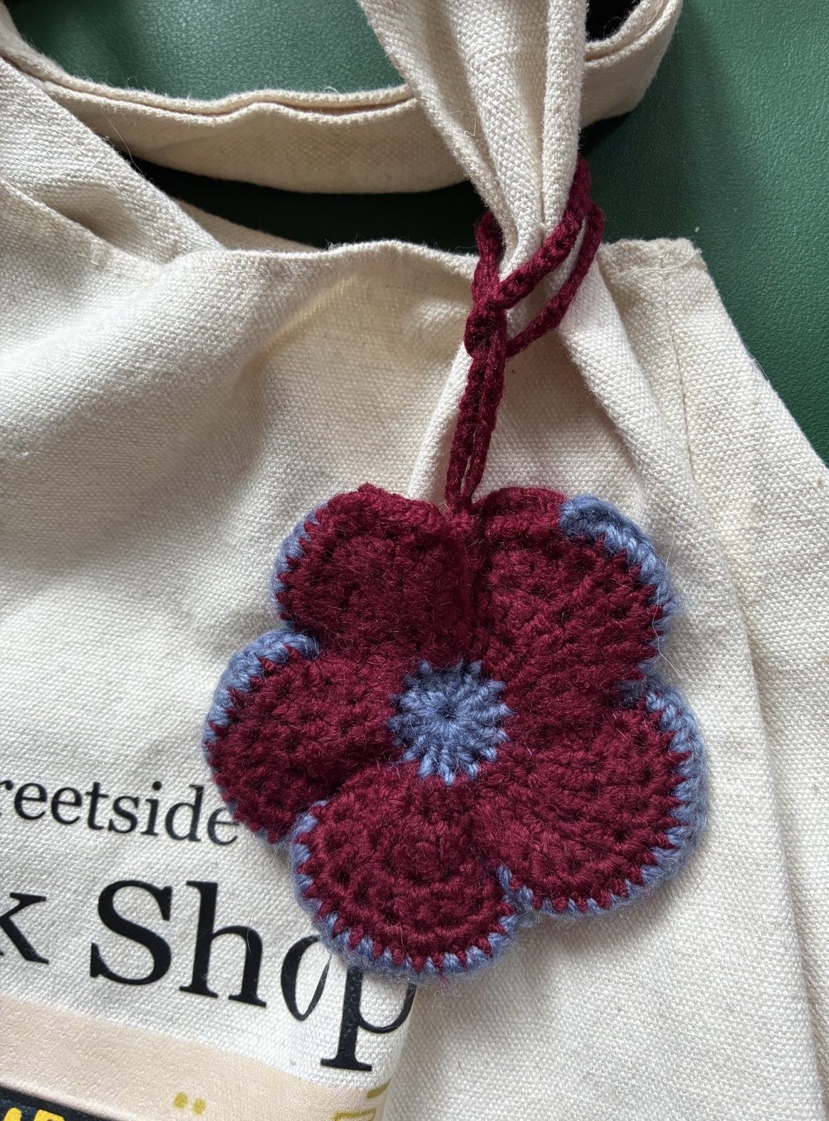 Bag Charm Flower Pouch - Image 3